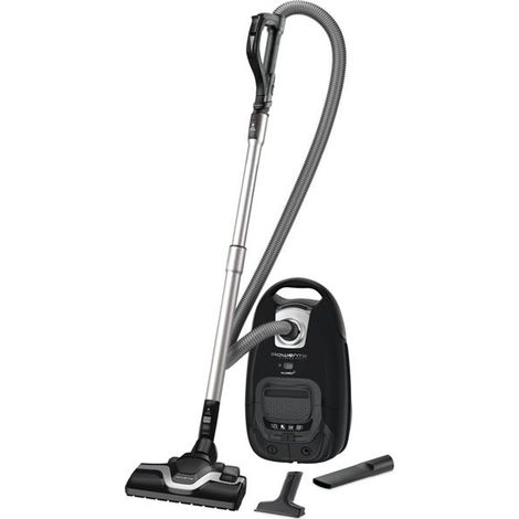 Rowenta Silence Force RO7450EA Aspiradora Negra Brillante