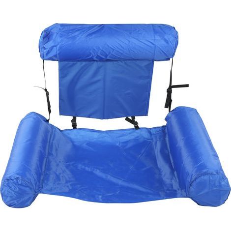 Aufblasbare, faltbare Poolliege (mit Schwimmhilfe (0,6 kg)) (1/5)