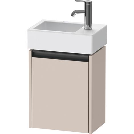 Duravit Ketho.2 mueble bajo lavabo suspendido, 1 puerta, apertura