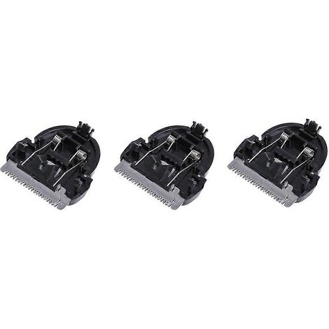 Lot de 3 lames de rechange pour tondeuse à cheveux, compatibles avec les modèles Philips QC5115, QC5120, QC5130, QC5125 et QC5135. (1/5)
