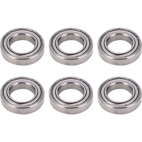 Packung mit 10 Miniatur-Edelstahlkugellagern für Hochgeschwindigkeitsmaschinen S6903ZZ 30x17x7 mm (1/5)