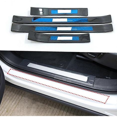 Accessoires pour Volvo XC60 2023-2025 : protection de seuil de porte et de pédale, cache-plaque de protection, pièces automobiles, 4 pièces ( ) (1/5)