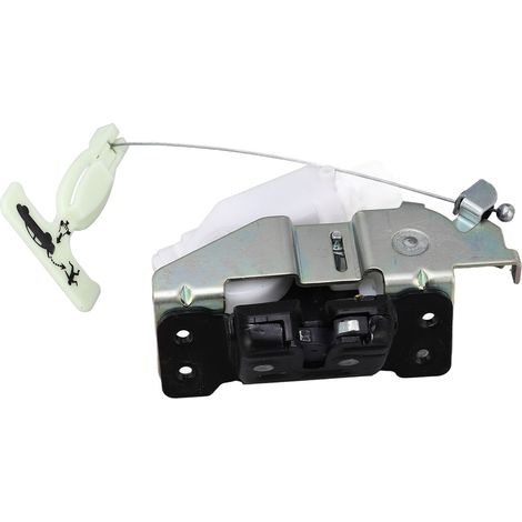 Verrouillage de coffre antidérapant, compact, fonctionnement fluide, remplacement pour FIAT 500 2012-2019, serrure de hayon résistante aux rayures (1/5)