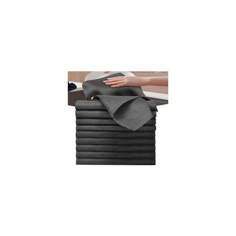 Chiffons Microfibre Épaissis, Lot de 10, Idéaux pour Cuisines, Voitures et Fenêtres, Absorption Maximale sans Traces