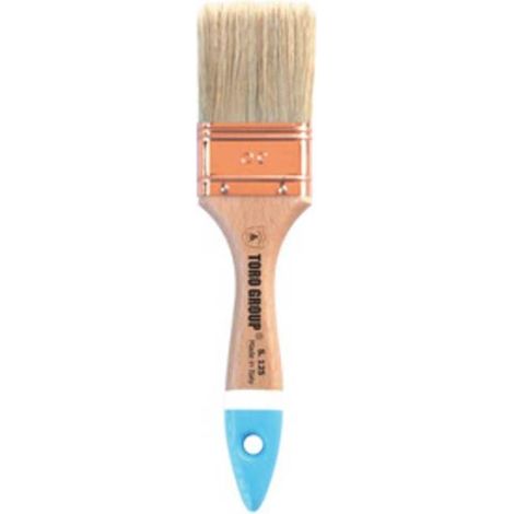 12 x PENNELLESSA BIONDA MANICO LEGNO S.125 80 MM