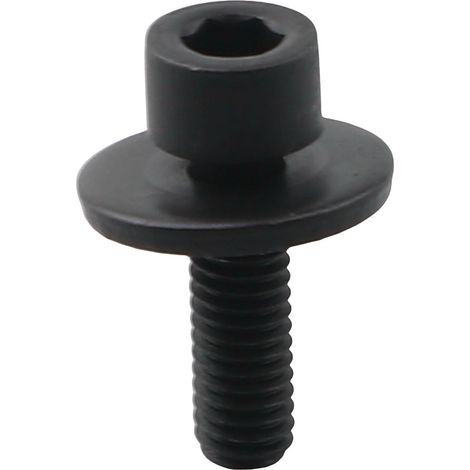 Boulon hexagonal M6 x 20 mm pour scies circulaires BSS610/BSS611/DSS610/DSS611 - Pièce de rechange n° 266133-3, métal, noir, 8pc (1/5)