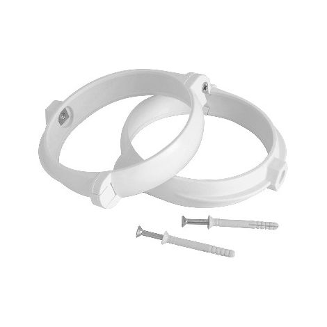 2 PZ STAFFE FERMATUBO CON VITI Diam. 100 mm FIRST