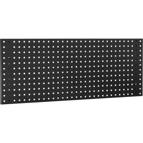 Panneau porte outils 1200P/1 - Black Line - 1190 x 460 mm