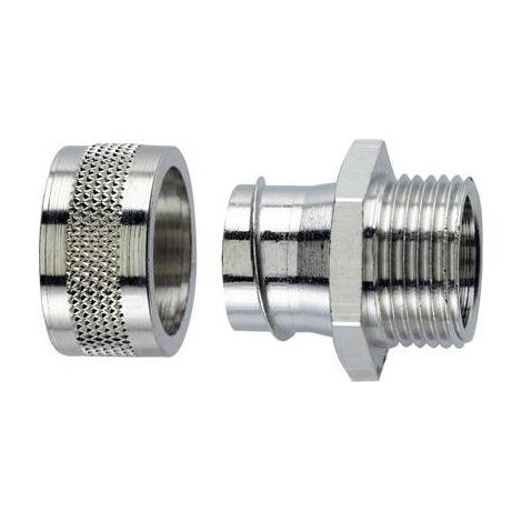 Lapp Tubo Anillado Metal Niquelado Protección IP54 M32x1.5