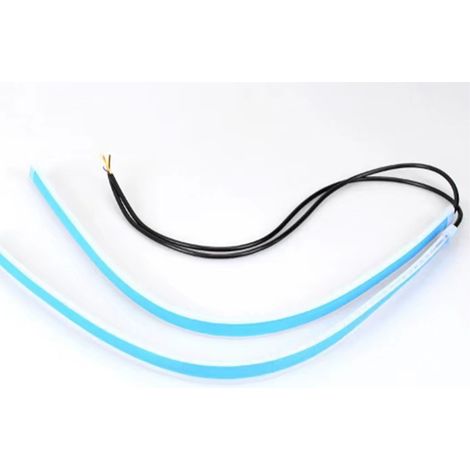 Deux bandes de clignotants à LED, puces LED 2835 flexibles, haute luminosité, haute visibilité, adaptées aux automobiles. (1/5)