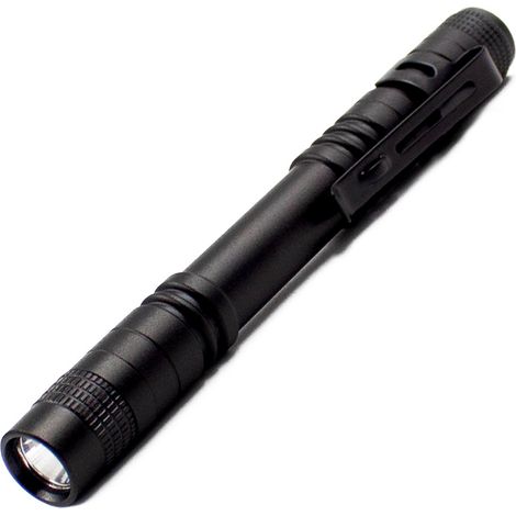 Set mit 2 LED-Stiftlampen, ultrahelle Mini-Stiftlampen, taktische Taschenlampen