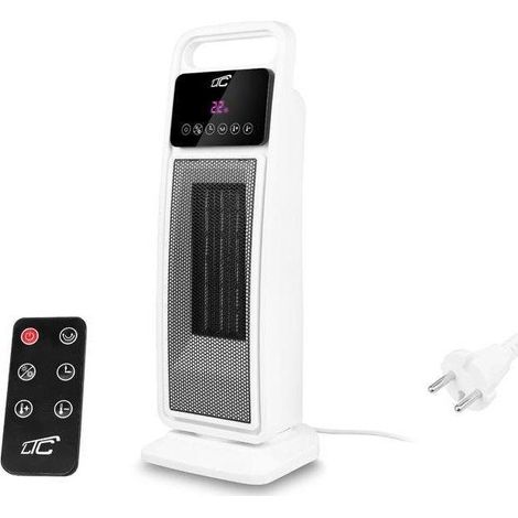 LTC LXWT15 Riscaldatore Elettrico Bianco 2000W Termostato