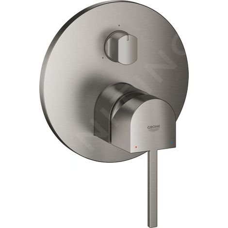 GROHE Plus Mitigeur monocommandé, avec inverseur 3 voies, montage (1/4)