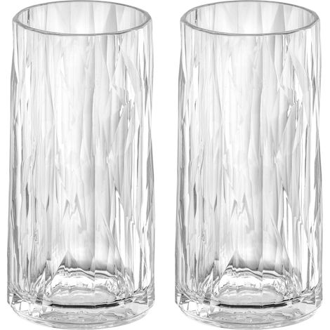 Schlanke Trinkgläser CLUB No. 8, Superglas, 2 x 300 ml, KOZIOL (1/4)
