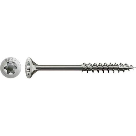 Vite Spax in inox 6 mm x 160 mm T-STAR plus