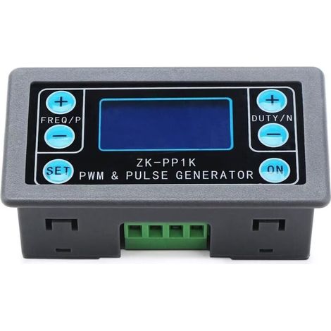PWM-Signalgenerator, 1 Hz 150 kHz, Dual-Mode-Generator, einstellbarer Pulsfrequenzgenerator, Pulsfrequenz-Tastverhältnis, rechteckiges Rechteckwellenmodul mit Gehäuse, (1/4)