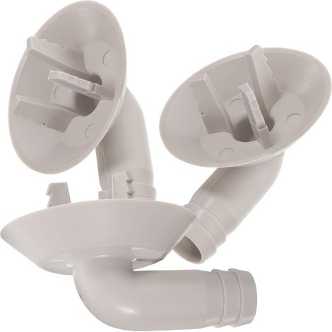 Raccord De Coude Tuyau D'échappement Climatiseur D'adaptateur D'échappement D'eau Condense 3 Pièces (1/5)
