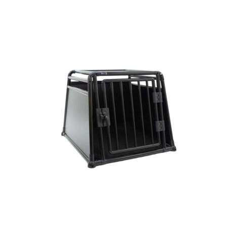 MaxxPet Jaula Perro Coche, Transportin Perro Grande, Caja Para Perros de Coche Para Maletero, Caja XXL Para Perros, Transportin Coche Caja Para Grandes Perros, Cajas de Aluminio Para Perros, Jaula Par