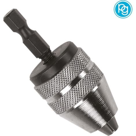 MANDRINO PER TRAPANO PG Professional 0,5-6,5 MM 1/4" (1/2)