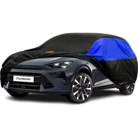 Autoabdeckung wasserdicht atmungsaktiv für Cupra Formentor (2020-2024) schwarz blau (1/5)