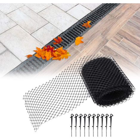 Filet de protection Butter Guard 60015CM pour avant-toit, filtre, filet tampon, filet d'évier, protecteur de caniveau pour évier de sol, barrière anti-feuilles, filet anti-oiseaux (1/5)