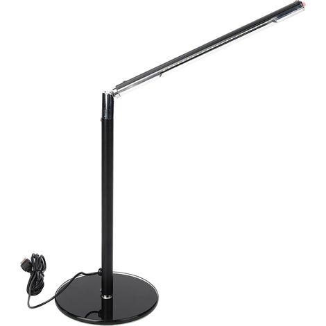 Lampe de bureau LED pliante USB DC5V 4.5W pour chambre, lecture, étude, couleur noire (1/5)