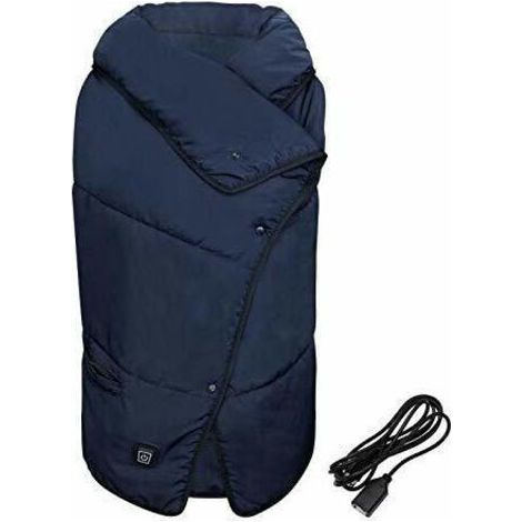 Couverture chauffante électrique Multi-fonction USB portable Couverture de camping de voyage (ne pas inclure la batterie)