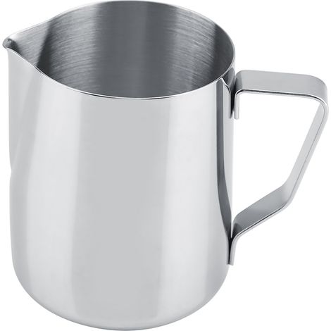 Tasse à café latte art/mousseur à lait en acier inoxydable (1/5)