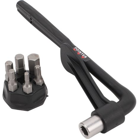 Clé dynamométrique de vélo de haute précision, facile à utiliser et portable, 10 N.m, avec embout hexagonal. (1/5)