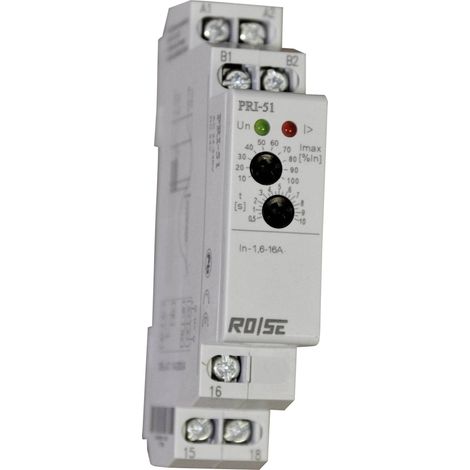 Relais de surveillance 24, 24 - 24, 240 V/DC, V/AC 1 inverseur (RT) Rose LM PRI-51/5 1 pc(s) X182231
