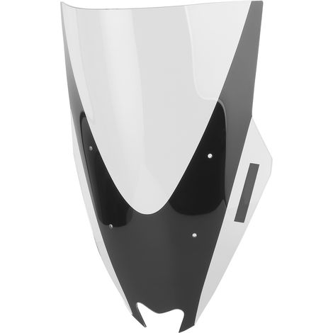 Erhöhte Windschutzscheibe für Motorräder, passend für YAMAHA NMAX 125/155 2015-2018 (transparent) (1/5)