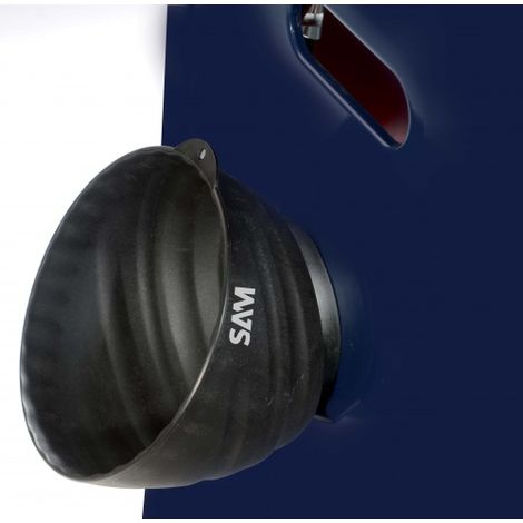Bol vertical aimanté SAM, largeur 150mm, 450g, Hauteur 55 mm, 135 mm ( Prix pour 1 )