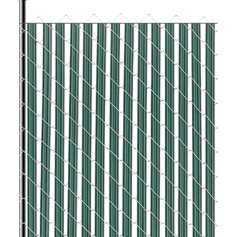 Lattes de Confidentialité pour Clôture à Mailles, Paroi Simple, Lattes Verticales Adaptées aux Clôtures Mailles Losangées 1,2 m Haut, Verrou Inférieur, Haute Densité, pour Jardin, Ferme, Terrain (1/5)