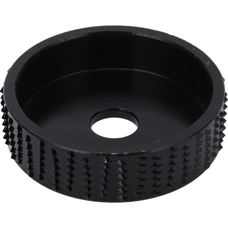 Disque de Sculpture sur Bois en Acier au Carbone Résistant à l'Usure pour Meuleuse d'Angle - Travail du Bois Noir (1/5)