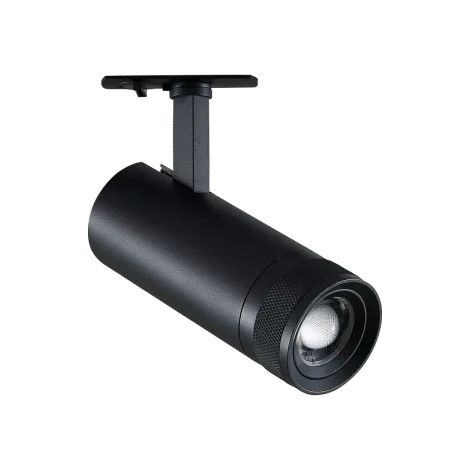EOS PROIETTORE 1-PHASE LED COB BRIDGELUX NERO 15 W 20-55° On-Off 1700 lm 3000 K