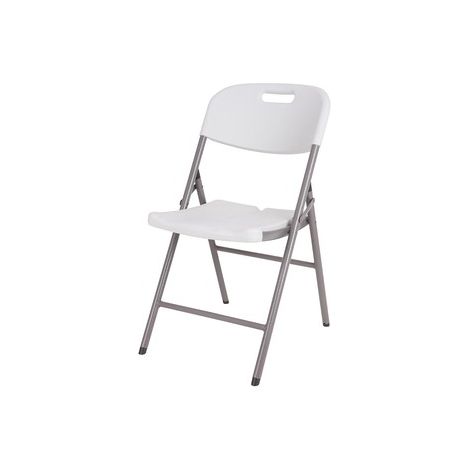 Silla plegable de jardín, pesca turística, hostelería, blanca, para la terraza
