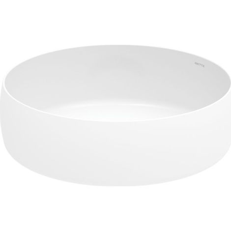 Lavabo BetteLiv, 320x320x100mm, acero titanio esmaltado,