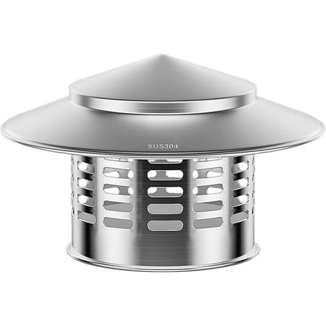 Chimney Cover 110mm 304 Stainless Steel for All Types of Chimney Hoods (1/5)