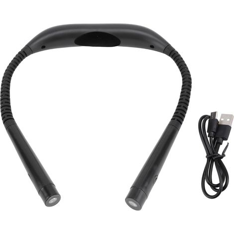 Lampe de lecture tour cou 60 lumens, 3 couleurs, niveaux (1/5)