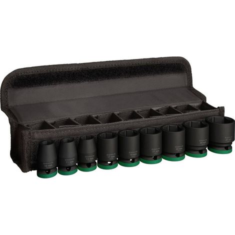 Bosch – Jeu de douilles impact 1/2" 9 pcs – Acier chrome-molybdène – Résistance au couple élevé – 2608003038