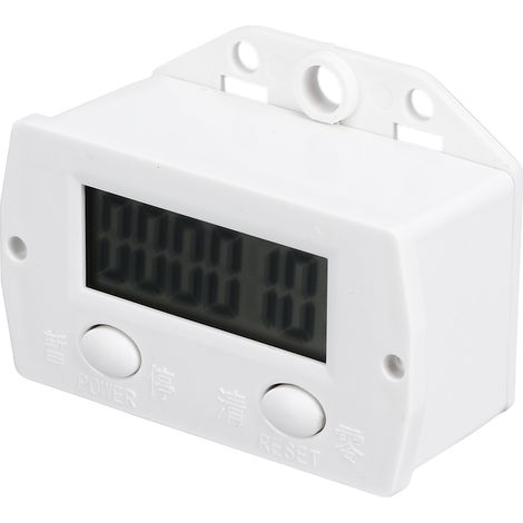 Compteur de pointage industriel numérique à affichage digital, compteur à induction magnétique électronique BERM, 0-999999, compteur de coups électromagnétique (1/5)