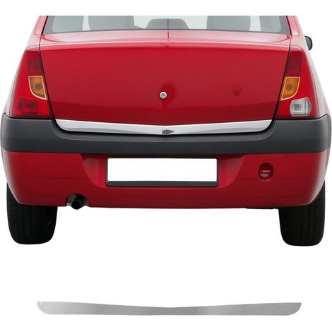 Garniture de Hayon Coffre pour Dacia Logan Berline 2004-2024 acier inox (1/5)