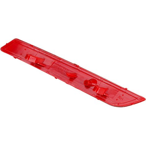 Applicable au cache réflecteur de pare-chocs arrière et au cache feu antibrouillard arrière Peugeot 508 745381 745382 9673523180, réflecteur rouge, réflexion passive, améliore la sécurité nocturne. (1/3)