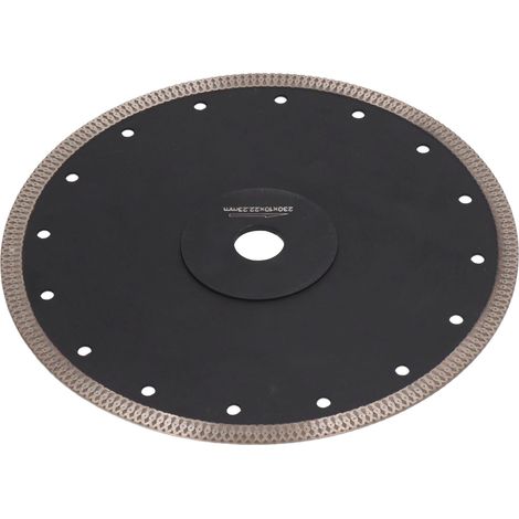 Lame de scie circulaire diamantée avec bride, disque de coupe pour meuleuse d'angle pour carrelage en marbre, 230 mm / 9,1 pouces (1/5)