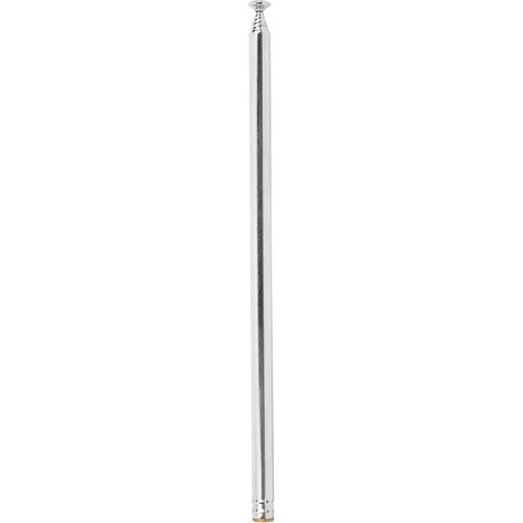 Antenne Tige Cuivre 7 Sections pour Voiture Téléguidée, Amplification Signal Complète Chaînes Radio et Télévision (1/5)
