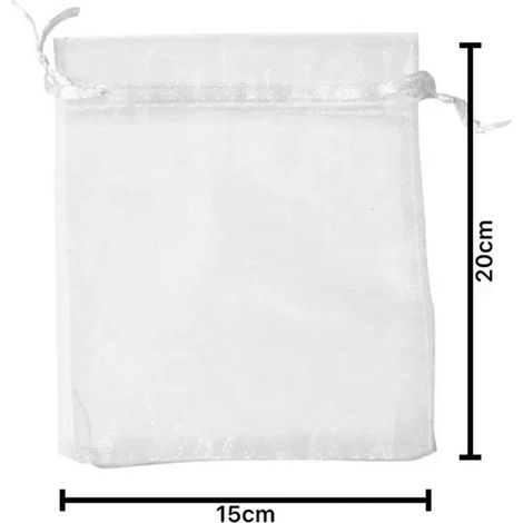 (Blanc - Taille S, 50 pièces) Sacs de protection pour fruits, filets anti-oiseaux pour jardin, filets de protection pour fraises et raisins, outils de jardinage (1/4)