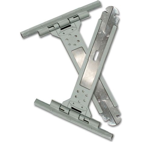 Tirante con fleje pr18 gris, 150 x 105 x 10 mm. 2 unidades (1/5)