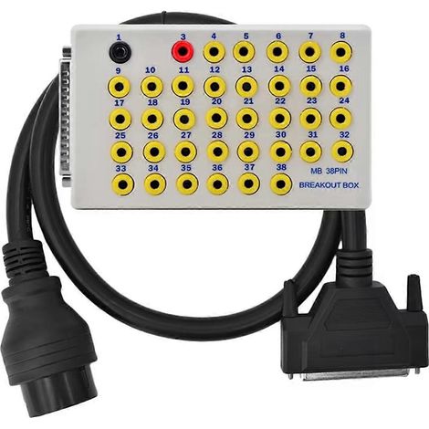 Neue 38-polige OBD-Breakout-Box für OBD2-Leitungssignaltester