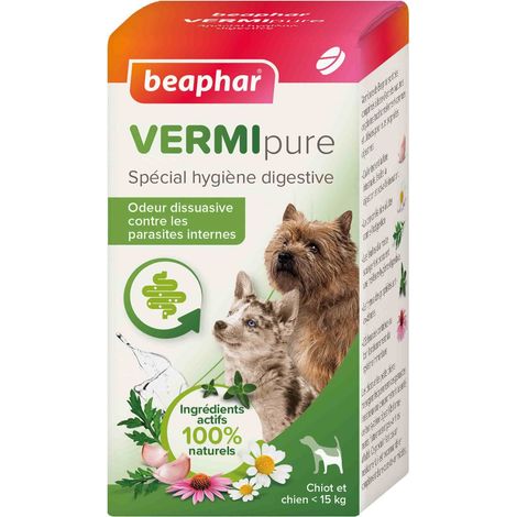 Vermipure Beaphar comprimés : chiot et petit chien