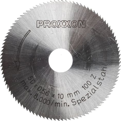 Proxxon Kreissägeblatt aus Spezialstahl hochlegiert exakte Schitte Kreissäge